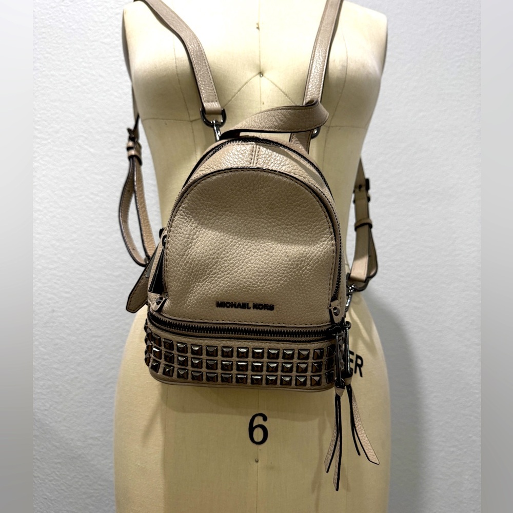 Michael Kors mini studded backpack